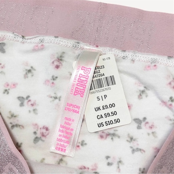 NWT VS Pink Floral Panties - Picture 3 of 5